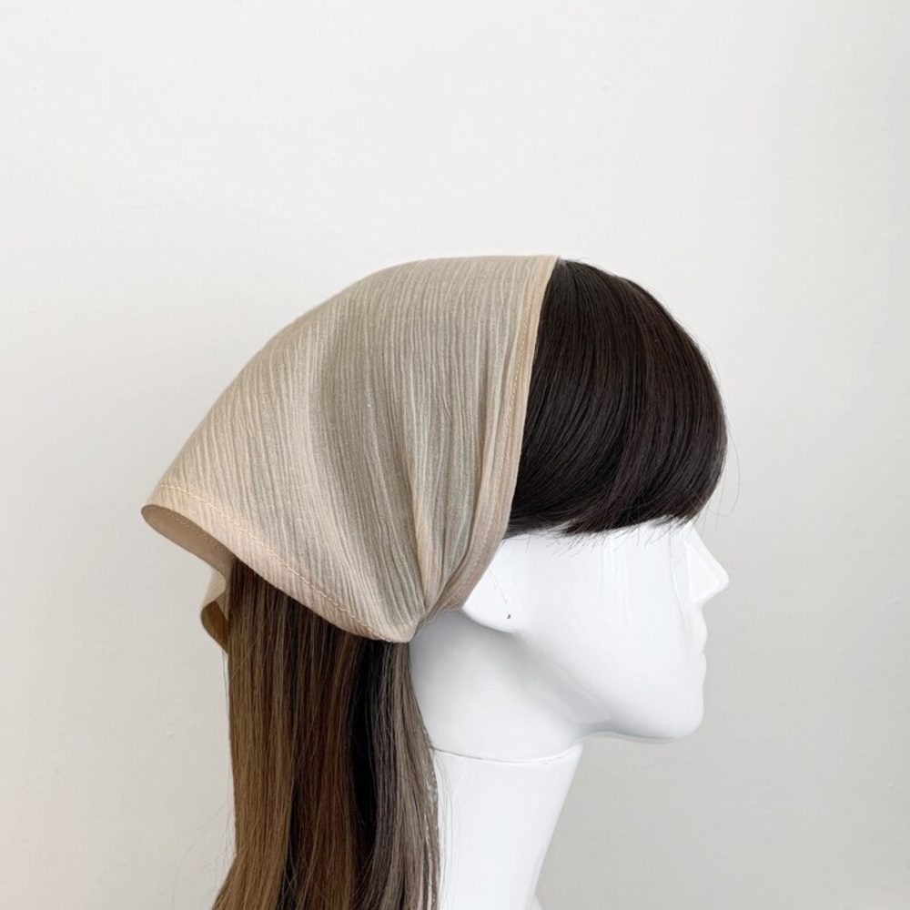 Cotton Gauze Triangle Headband
